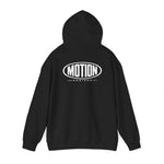 Motion Design (Black - White) Hoodie