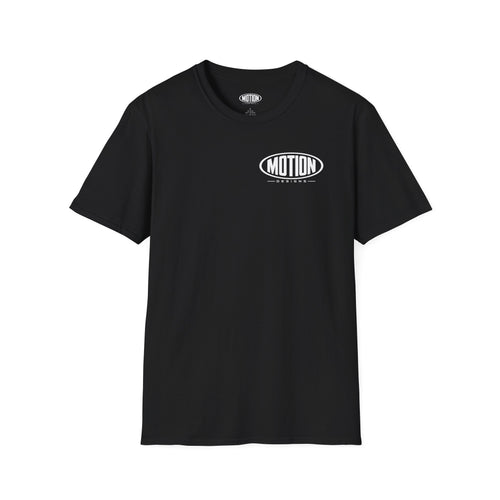 Motion Logo T-Shirt — Black , White
