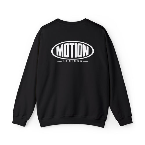 Motion Design (Black-White) CREWNECK