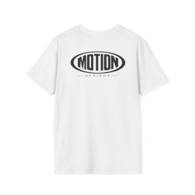 Motion Logo T-Shirt — Minimal Vintage Graphic Tee