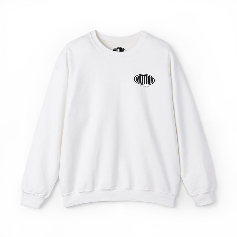 Motion Design (White-Black) CREWNECK