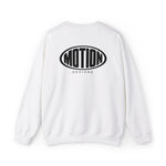 Motion Design (White-Black) CREWNECK