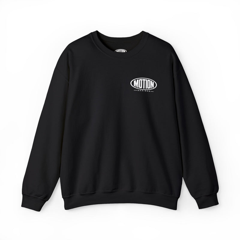 Motion Design (Black-White) CREWNECK